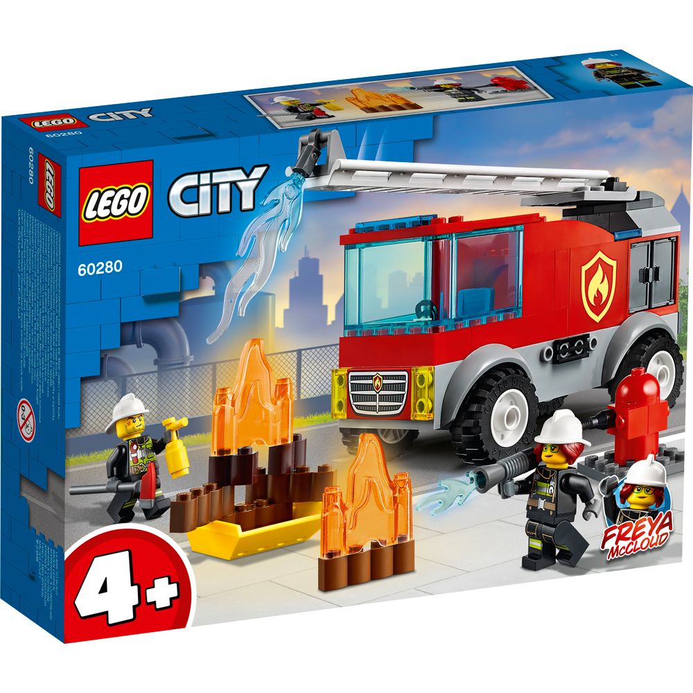 premium wireless Since Lego City Masina de pompieri cu scara 60280 - Tooys - magazin online jucarii
